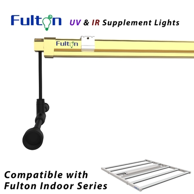CE Certified 120 Degree Beam UV And IR Grow Light For Weeds